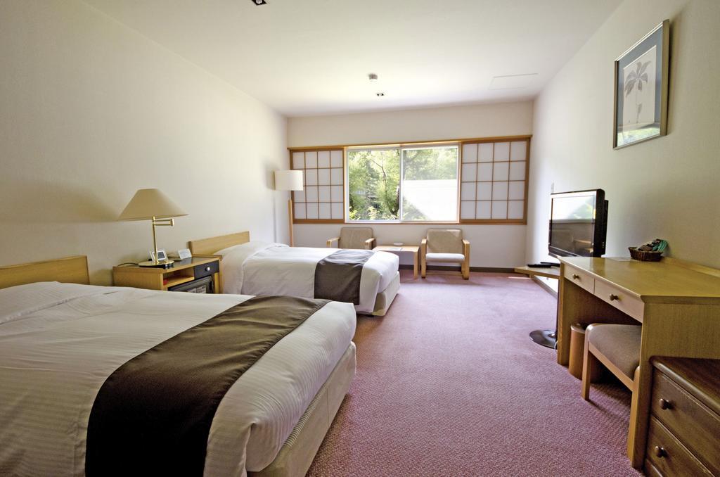 Gosenjaku Hotel Kamikochi Matsumoto Rum bild